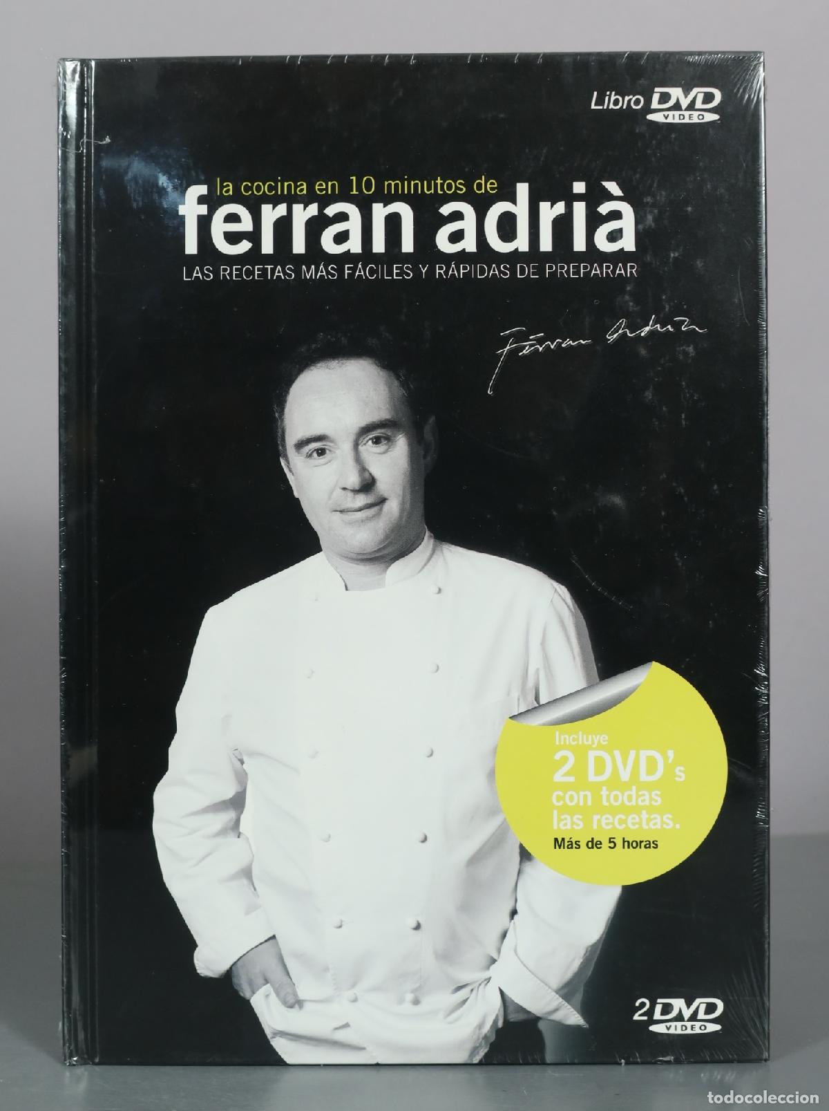 Second hand books: CATALOGO. La cocina en 10 minutos de Ferran Adri&agrave; - Las recetas m&aacute;s f&aacute;ciles y r&aacute;pidas . PRECINTADO