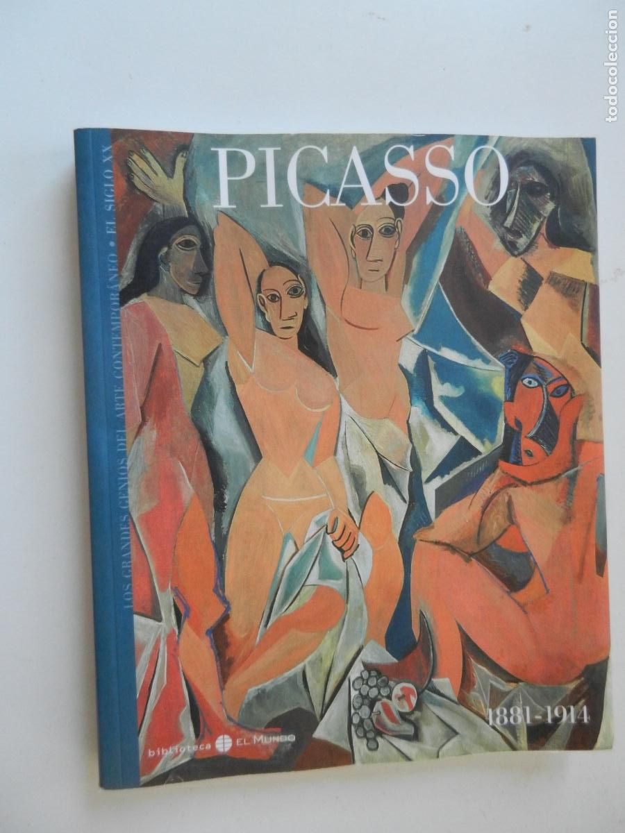 Libros de segunda mano: PICASSO 1881/1914 - LOS GRANDES GENIOS DEL ARTE-CONTEMPOR&Aacute;NEO EL SIGLO XX-BIBLIOTECA EL MUNDO 2003.