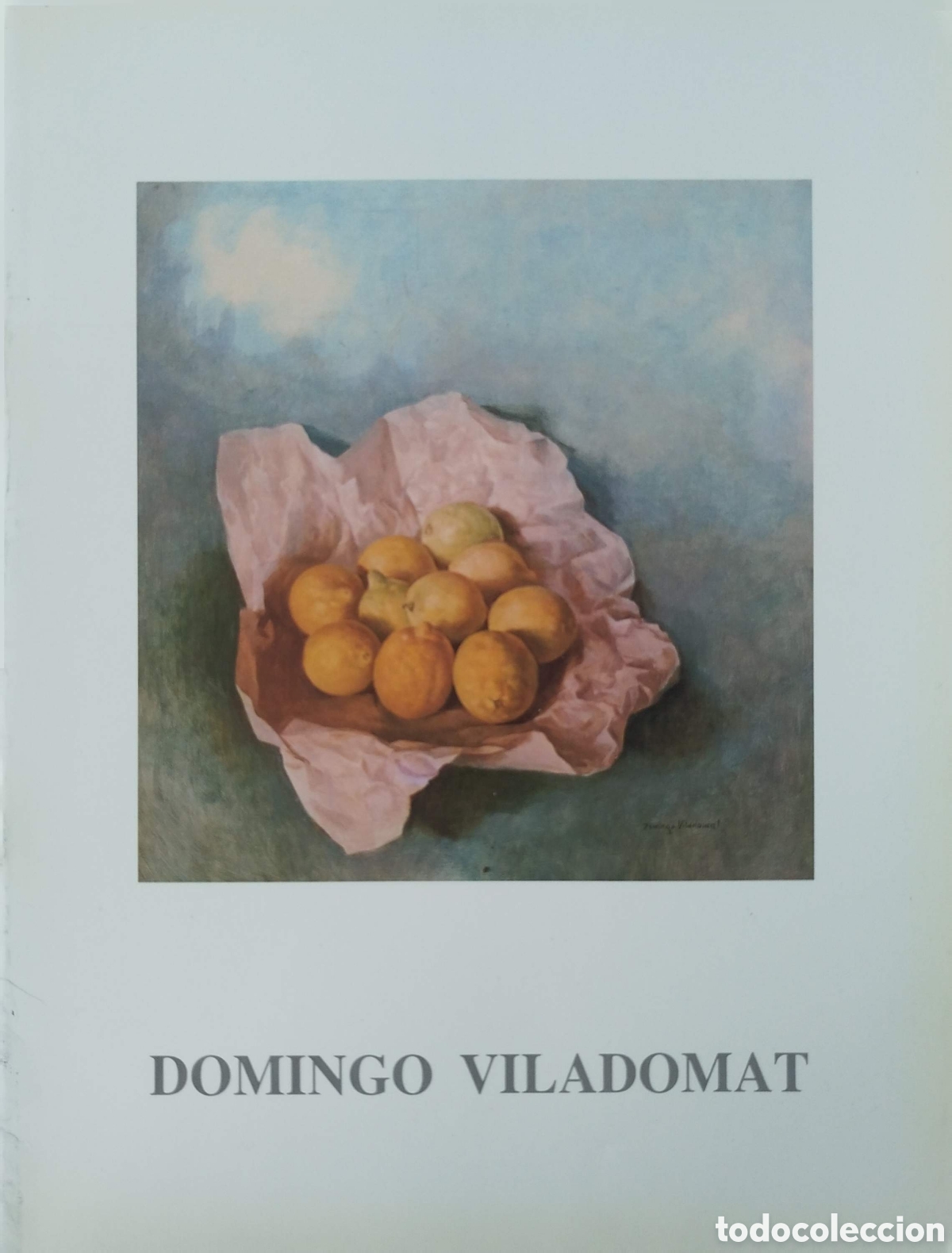 Libros de segunda mano: Cat&aacute;logo Domingo Viladomat. Galer&iacute;a Ansorena. 1990.