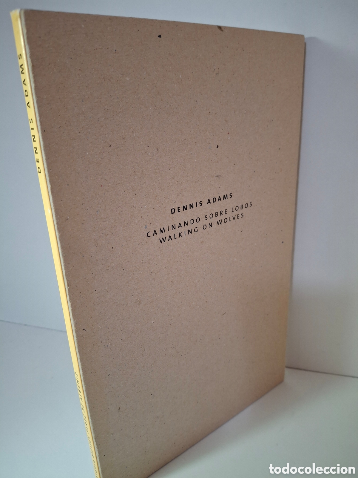 Libros de segunda mano: DENNIS ADAMS, CAMINANDO SOBRE LOBOS-WALKING ON WOLVES, CON CD, GALERIA MOISES PEREZ DE ALBENIZ, 2011