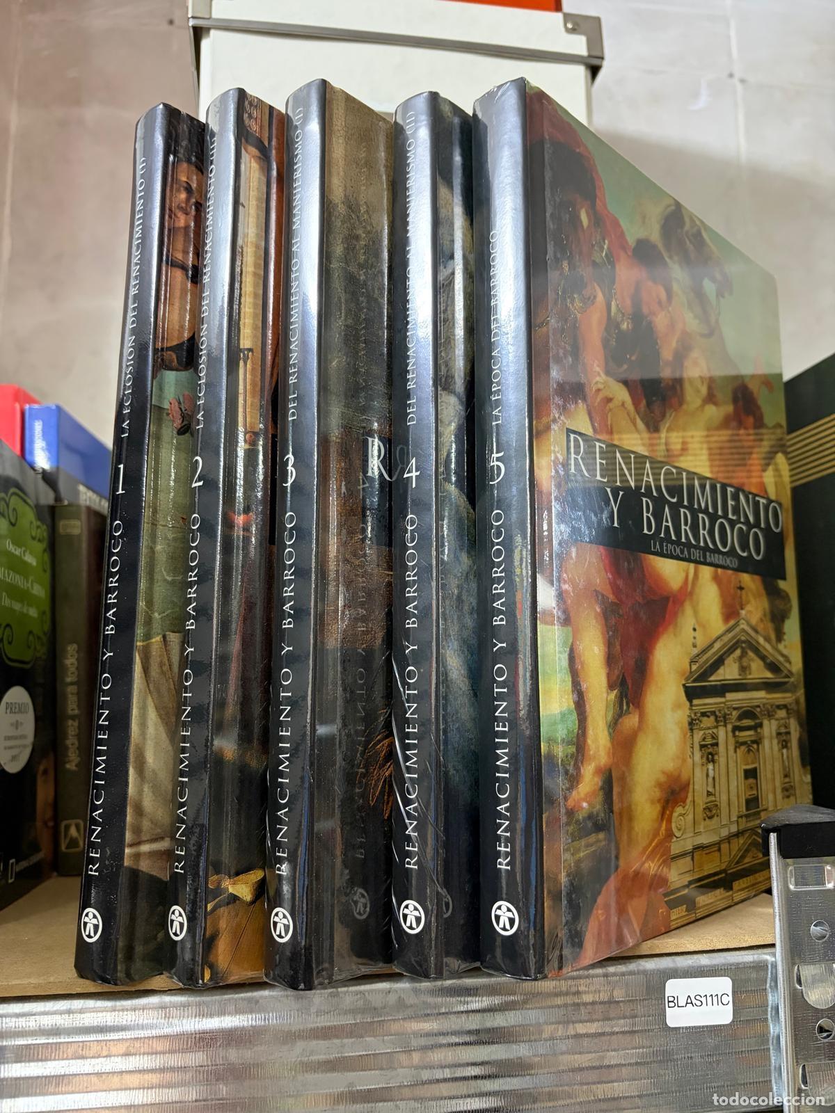 Libros de segunda mano: BLAS111C - Renacimiento y Barroco La &eacute;poca del Barroco - 5 tomos, completa, precintados