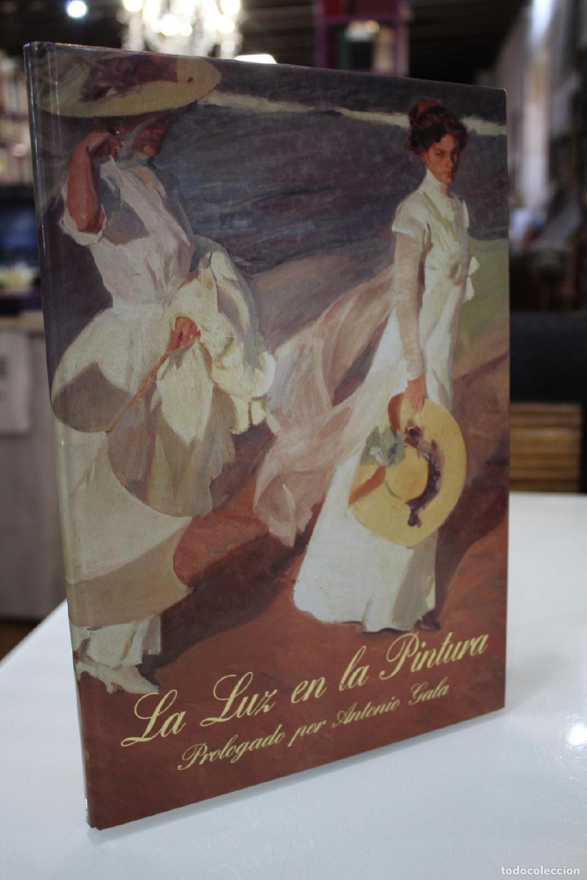 Libros de segunda mano: La luz en la Pintura.- Pr&oacute;logo de Antonio Gala. - Caroggio, Santiago. (Dir.)