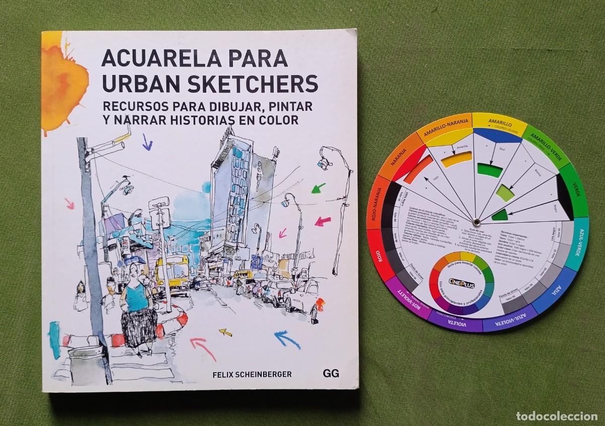 Libros de segunda mano: ACUARELA PARA URBAN SKETCHERS. RECURSOS PARA DIBUJAR, PINTAR Y NARRAR HISTORIAS EN COLOR - 2015