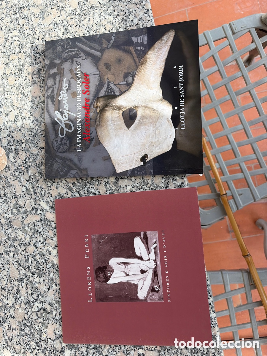 Libros de segunda mano: Lote 2 Cat&aacute;logos de Arte Contempor&aacute;neo Valenciano: Alexandre Soler + Llorens Ferri