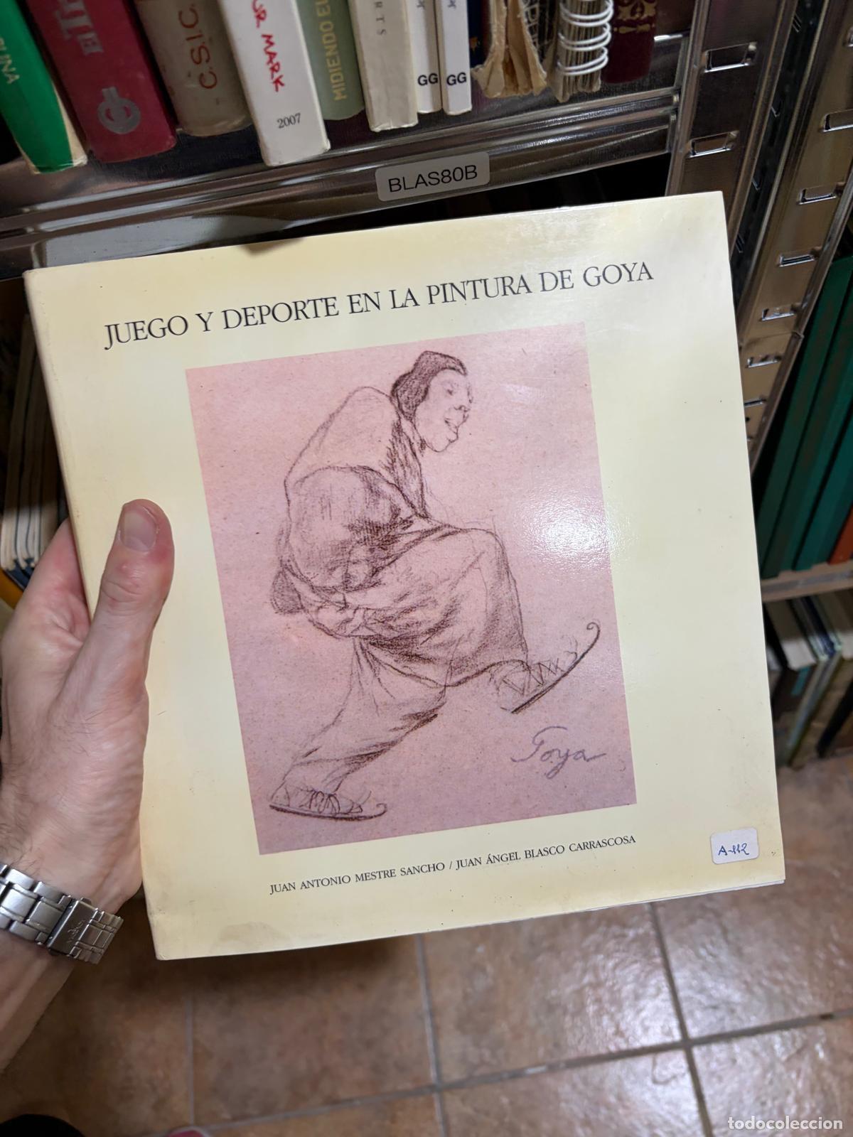 Libros de segunda mano: BLAS80B Juego y deporte en la pintura de Goya