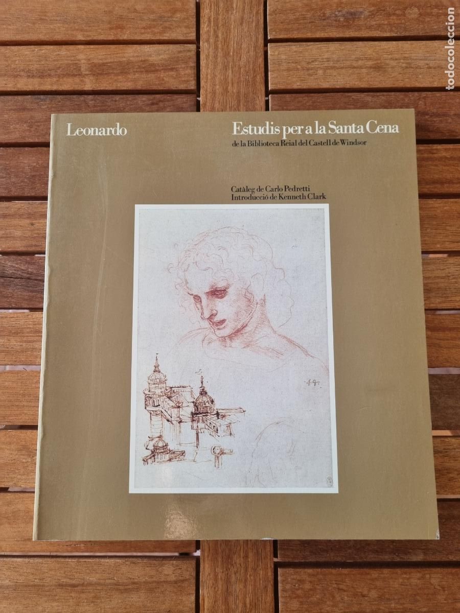 Libros de segunda mano: Estudis per a la Santa Cena - Leonardo Da Vinci - Libro de arte - Pintura - Muy ilustrado - BDC