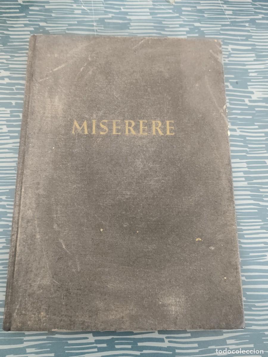 Libros de segunda mano: MISERERE,GEORGES ROUAULT,MUSEUM OF MODERN ART NEW YORK,1952,VER FOTOS.