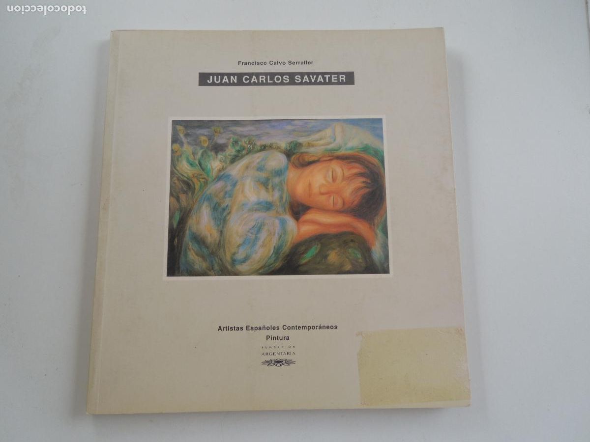 Libros de segunda mano: JUAN CARLOS SAVATER - FRANCISCO CALVO -ARTISTAS ESPA&Ntilde;OLES CONTEMPOR&Aacute;NEOS-PINTURA-ARGENTARIA 1995.