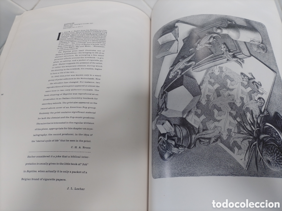 Libros de segunda mano: M.C.Escher - 29 M&aacute;ster Print. - Foto 5