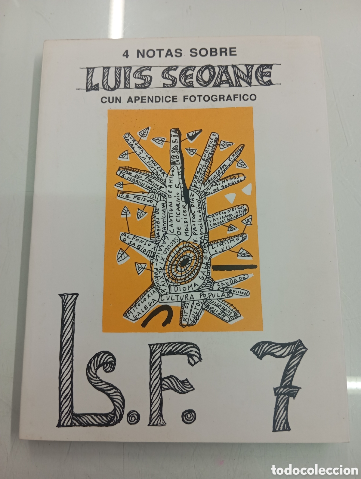 Libros de segunda mano: 4 Notas Sobre Luis Seoane Apendice fotografico Cuadernos Laboratorio Formas de Galicia 7 SARGADELOS