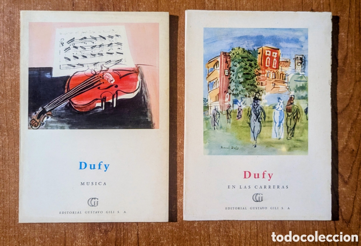 Libros de segunda mano: Dufy, en las carreras musica Colecci&oacute;n Minia Editorial Gustavo Gili Peque&ntilde;a enciclopedia de arte