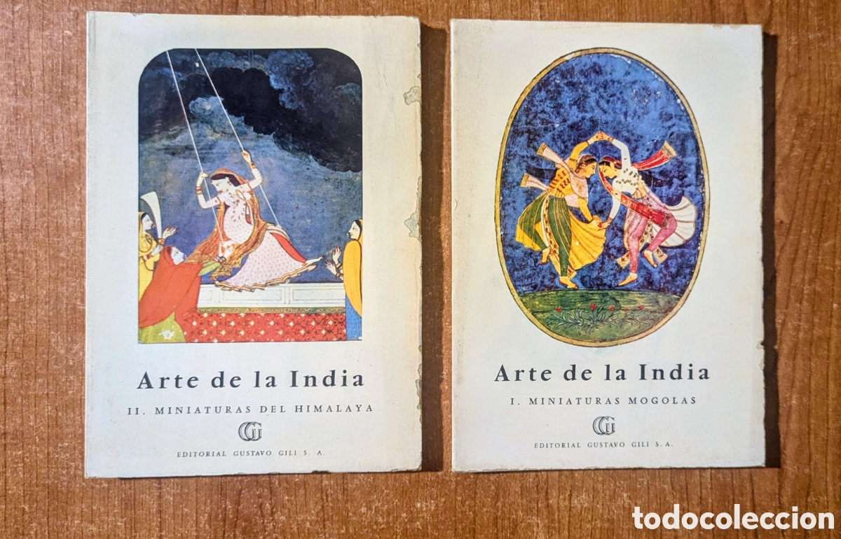 Libros de segunda mano: Arte de la India I y II Colecci&oacute;n Minia Editorial Gustavo Gili Peque&ntilde;a enciclopedia de arte