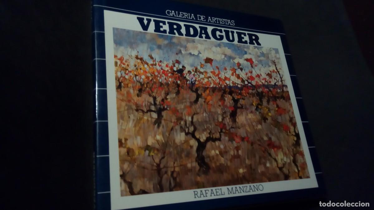 Libros de segunda mano: GALERIA DE ARTISTAS - VERDAGUER - RAFAEL MANZANO - ILUSTRADO - TEXTO BILINGUE ESPA&Ntilde;OL-INGLES *