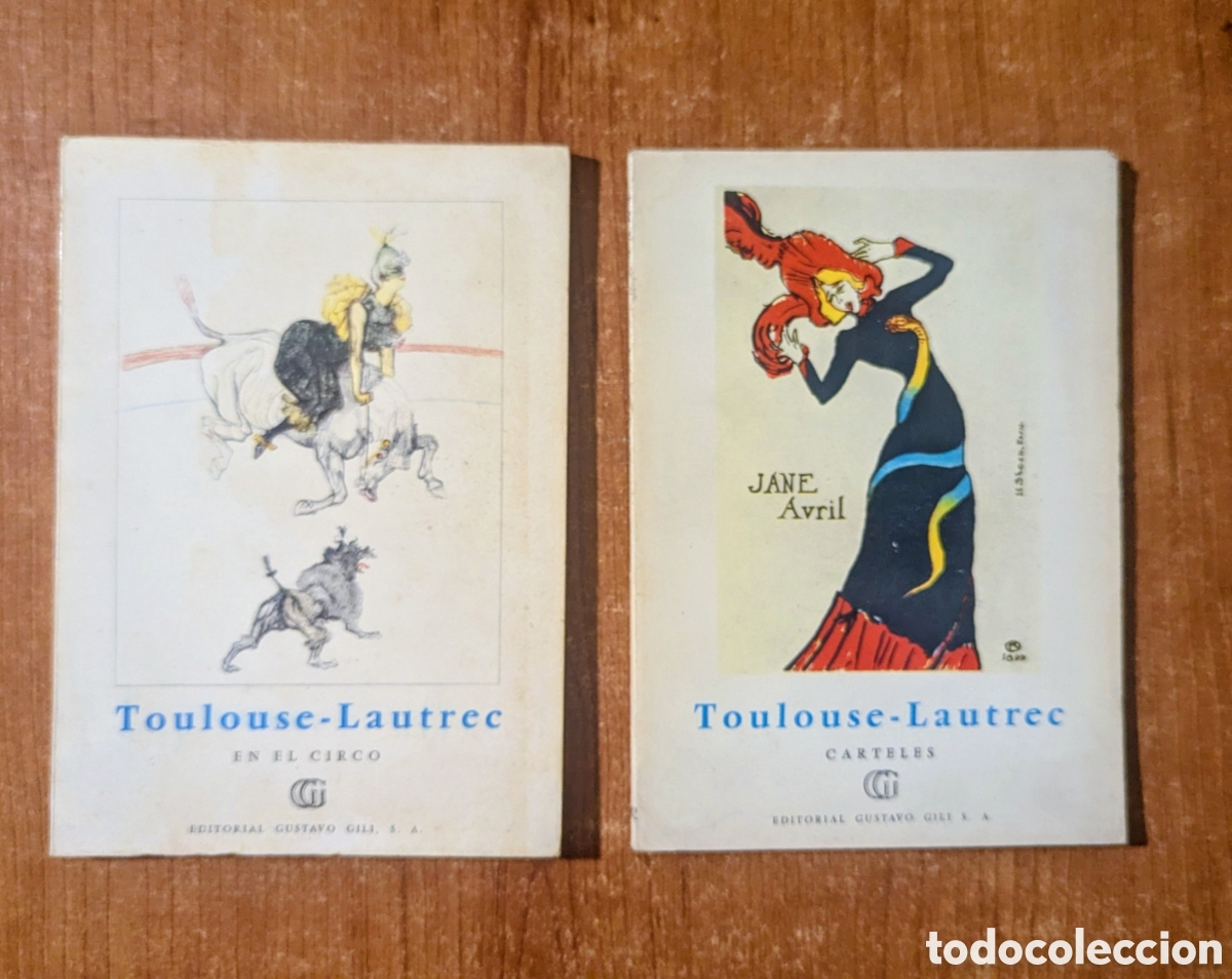 Libros de segunda mano: Toulouse-Lautrec EN EL CIRCO CARTELES Gustavo Gili Colecci&oacute;n Minia Peque&ntilde;a enciclopedia del arte