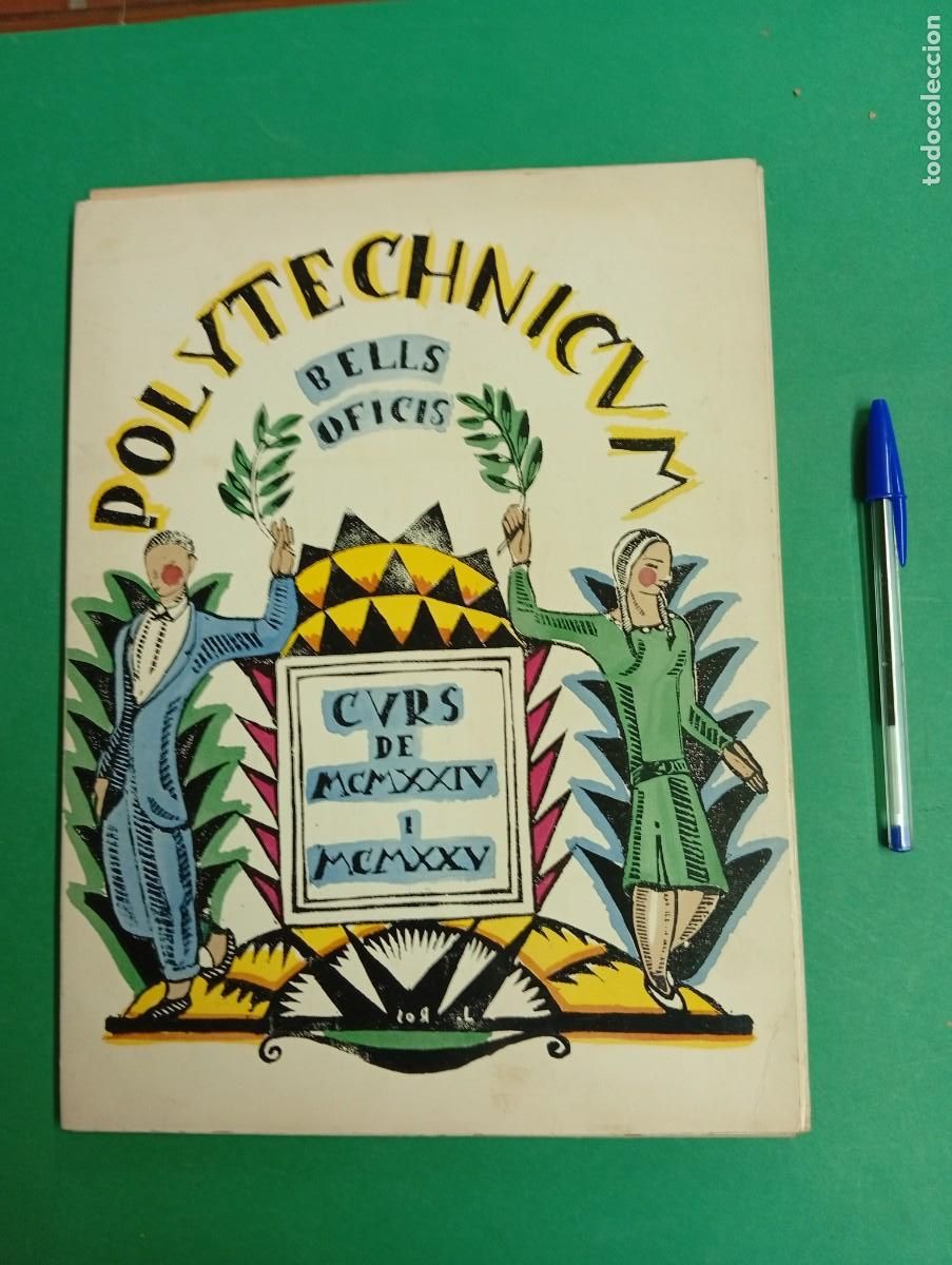 Libros de segunda mano: Album n&ordm;. 6 Polytechnicum Bells Oficis Curs de MCMXXIV i MCMXXV. Grabados. Pintura.