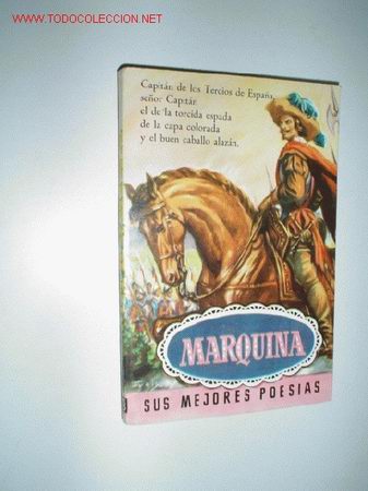 Libros de segunda mano: MARQUINA: SUS MEJORES POES&Iacute;AS