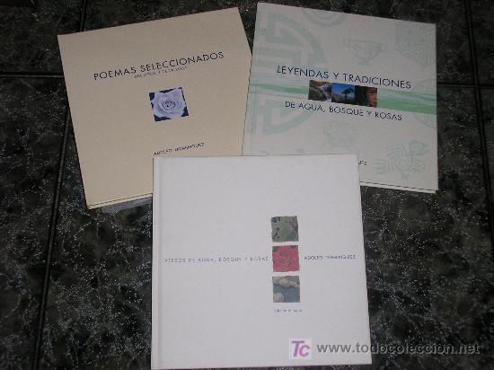 Libros de segunda mano: TRES LIBROS TAPA DURA DE POESIAS ( - PROPAGANDA DE ADOLFO DOMINGUEZ