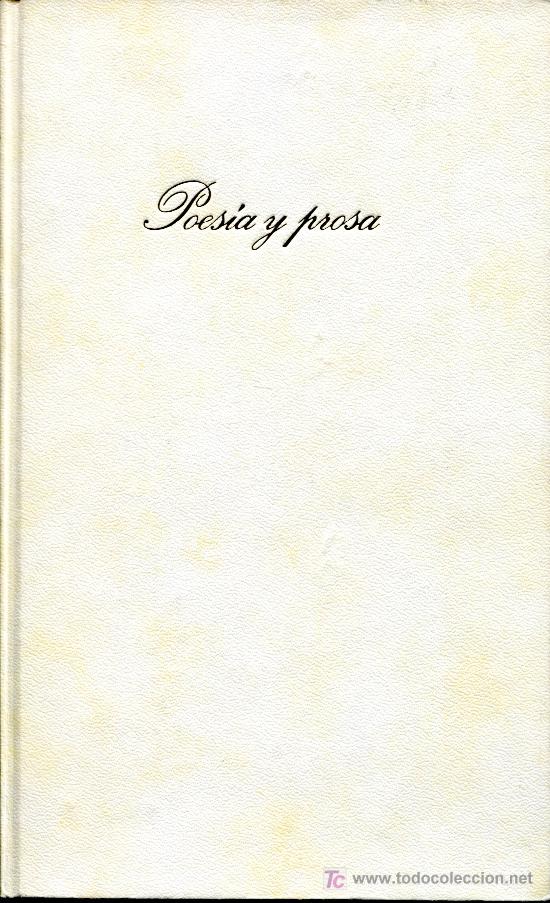 Libros de segunda mano: quevedo -- poesia y prosa - Foto 1