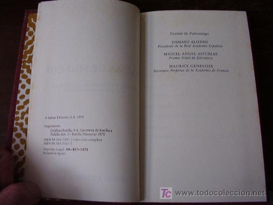Libros de segunda mano: Poema del M&iacute;o Cid, Luis Guarner - Foto 4