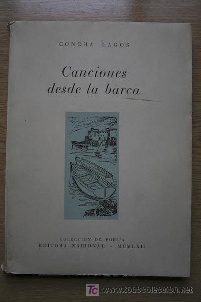Libros de segunda mano: Canciones desde la barca. Lagos (Concha) - Foto 1