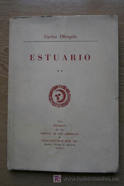 Libros de segunda mano: Estuario. Obreg&oacute;n (Carlos) - Foto 1