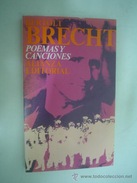 Libros de segunda mano: Bertolt Brecht: POEMAS Y CANCIONES