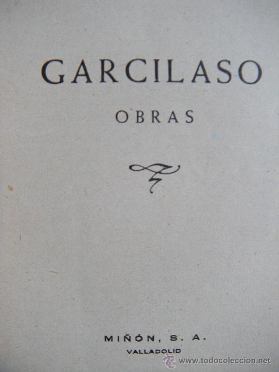 Libros de segunda mano: GARCILASO OBRAS - Foto 2
