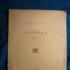 Libros de segunda mano: EMILIO MIÑAMBRES: - CASTILLA (1944-1945) - (ENTREGAS DE POESIA 19).