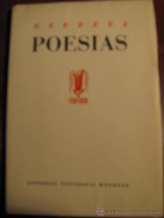 Libros de segunda mano: HERRERA .- POESIAS - Foto 1