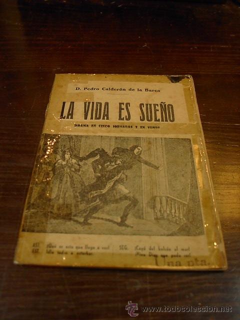 Libros de segunda mano: Pedro Calderon de la Barca, La vida es sue&ntilde;o - Foto 1