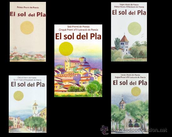 Libros de segunda mano: El Sol del Pla [Poesia i il&middot;lustraci&oacute;][Concurs del Pla d'Urgell][5 edicions]