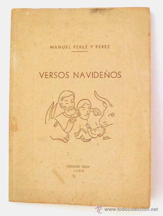 Libros de segunda mano: Versos navide&ntilde;os. Manuel Perez y Perez. 1959 - Foto 1