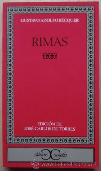 Libros de segunda mano: Rimas de Gustavo Adolfo B&eacute;cquer - Foto 1