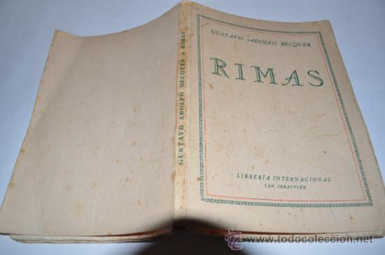 Libros de segunda mano: Rimas GUSTAVO ADOLFO B&Eacute;CQUER  RA5093 - Foto 1