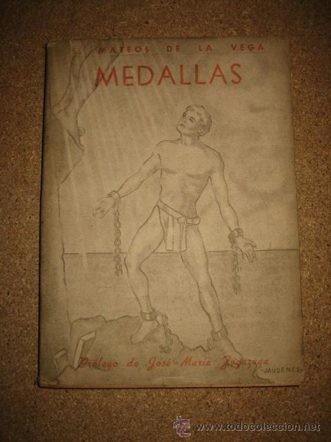 Libros de segunda mano: MEDALLAS S.MATEOS DE LA VEGA PROLOGO DE JOSE M&ordf; ZUGAZAGA EDIT.ENSAYOS MADRID 1950