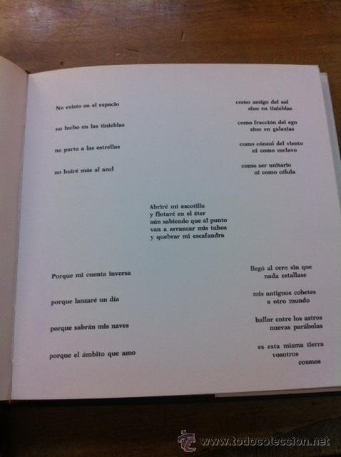 Libros de segunda mano: POES&Iacute;A ESPACIAL. JAVIER LENTINI - Foto 3
