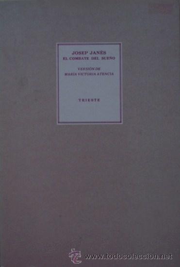Libros de segunda mano: El combate del sue&ntilde;o de Josep Jan&eacute;s - Foto 1