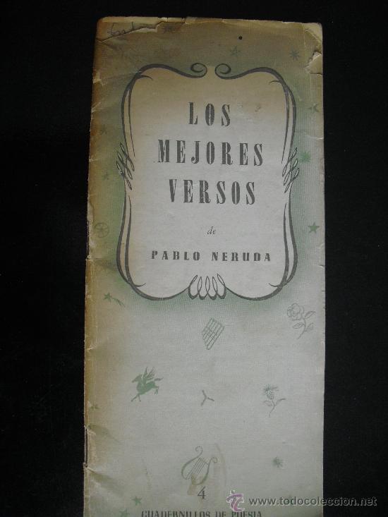 Libros de segunda mano: Los mejores versos de Pablo Neruda