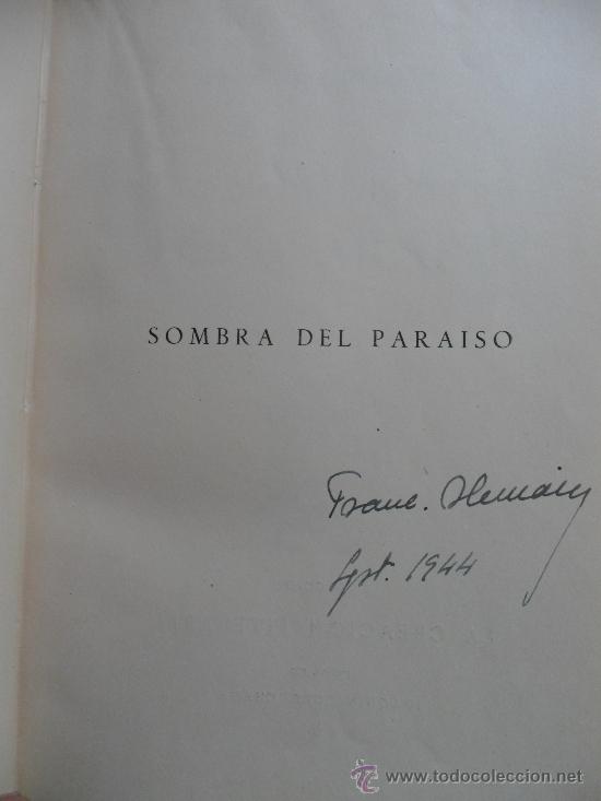Libros de segunda mano: Sombra del Paraiso.Vicente aleixandre - Foto 3