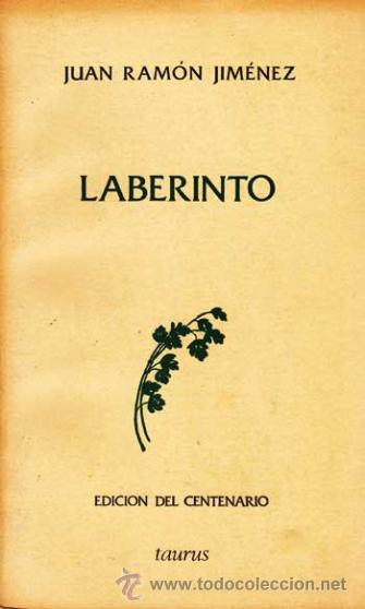Libros de segunda mano: LABERINTO / JUAN RAMON JIMENEZ - Foto 1