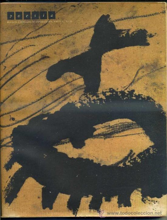 Libri di seconda mano: POES&Iacute;A N&ordm; 25 : TAPIES, DAL&Iacute;...VER &Iacute;NDICE