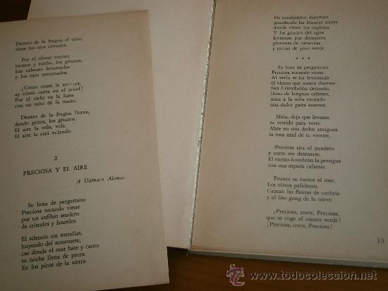 Libros de segunda mano: Romancero Gitano Yerma. A&ntilde;o 1971 - Foto 2