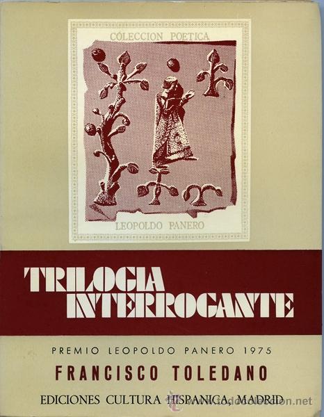 Libros de segunda mano: Trilog&iacute;a interrogante. Francisco Toledano - Foto 1