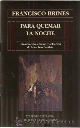 Libros de segunda mano: Para Quemar Ropa, Francisco Brines - Foto 1