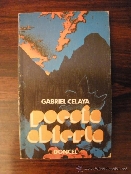 Libros de segunda mano: Poes&iacute;a abierta --- Gabriel Celaya - Foto 1
