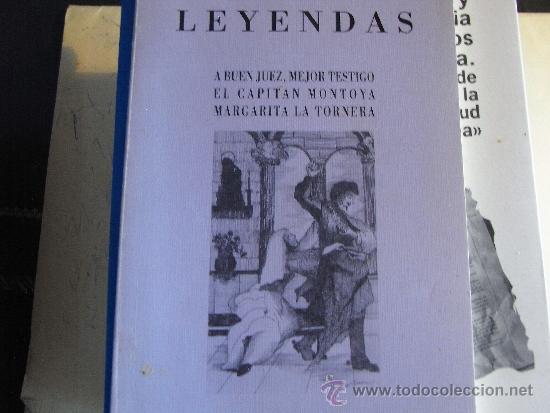 Libros de segunda mano: Leyendas. Jos&eacute; Zorrilla. - Foto 1