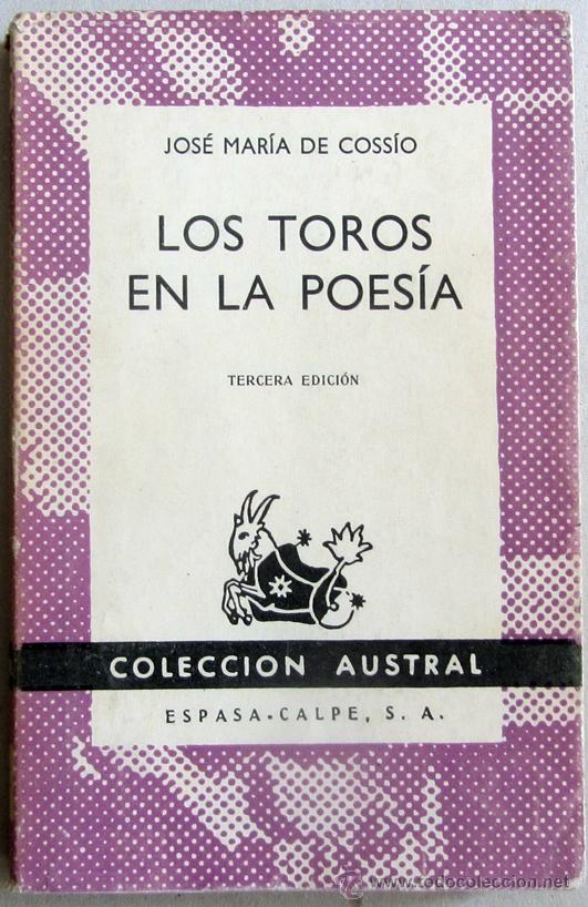 Libros de segunda mano: LOS TOROS EN LA POESIA - Foto 1