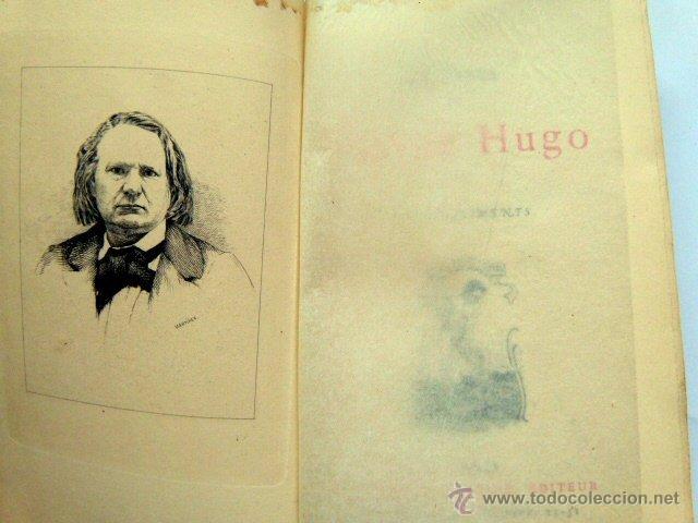Libros de segunda mano: Victor Hugo. Les Chatiments 1900 - Foto 1