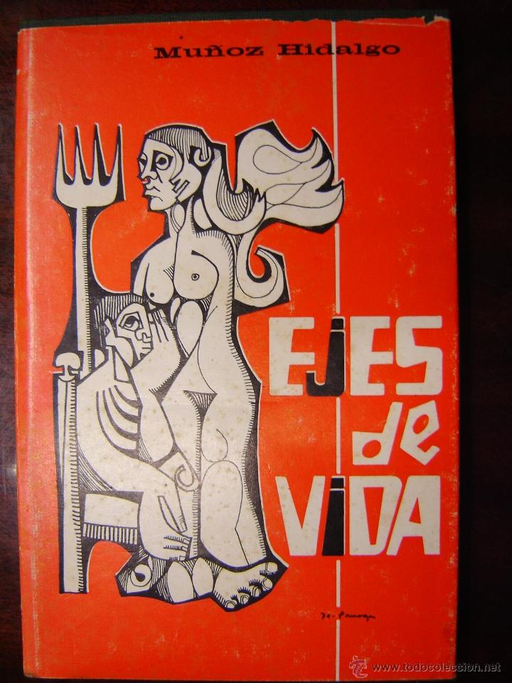 Libros de segunda mano: Ejes de Vida, Poemas, Mu&ntilde;oz Hidalgo - Foto 1