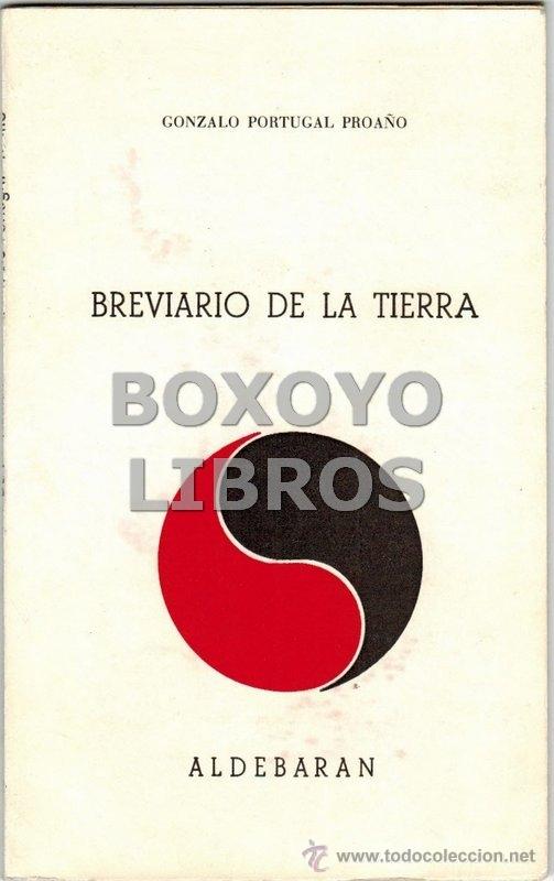 Libros de segunda mano: PORTUGAL PROA&Ntilde;O, Gonzalo. Breviario de la tierra